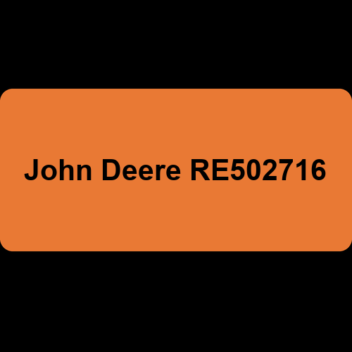 John Deere RE502716
